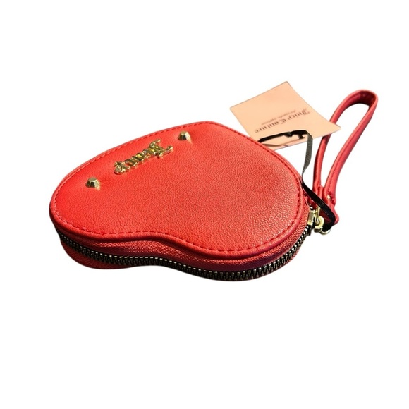 Juicy Couture Love Heart Shape Wristlet NWT - Picture 5 of 8